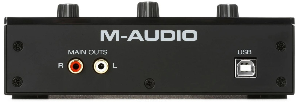 M-Audio M-Track Solo 2-Channel USB Audio Interface with Phantom Power & Instrument Input