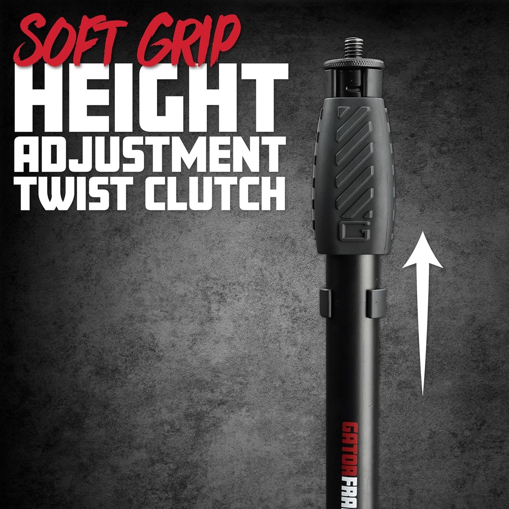 Gator GFW-MIC-2000 Tripod Mic Stand with Standard Twist Clutch