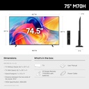 Samsung UN75M70H 75" 60Hz 4K Mini LED Smart TV