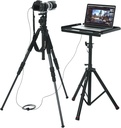 Gator GFW-UTL-MEDIATRAY2 Heavy-Duty Adjustable Media Tray Stand