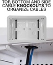 Sanus SA-IWB9 9'' TV Media In Wall Box