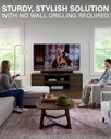 Sanus VSTV2-B2 Swivel TV Stand for TVs 40"-86"