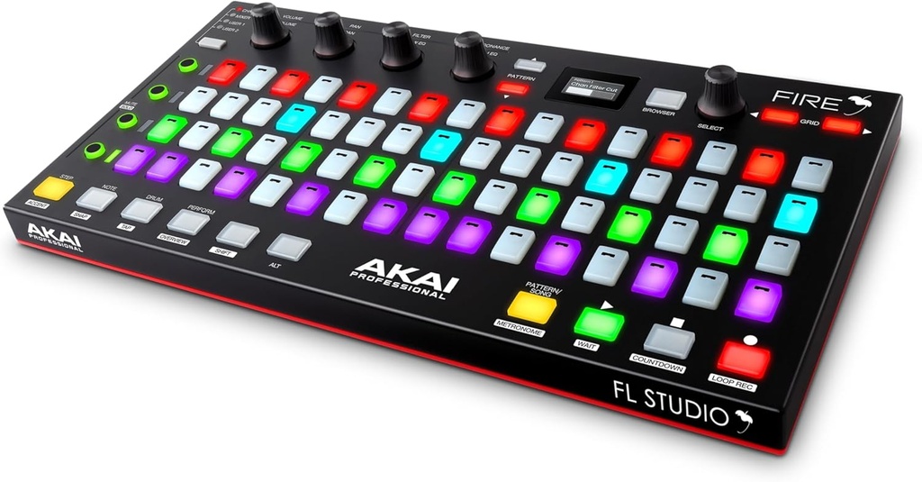 Akai Professional Fire FL Studio Controller ***INCLUDES FL Studio Fruity Fire Sotware***