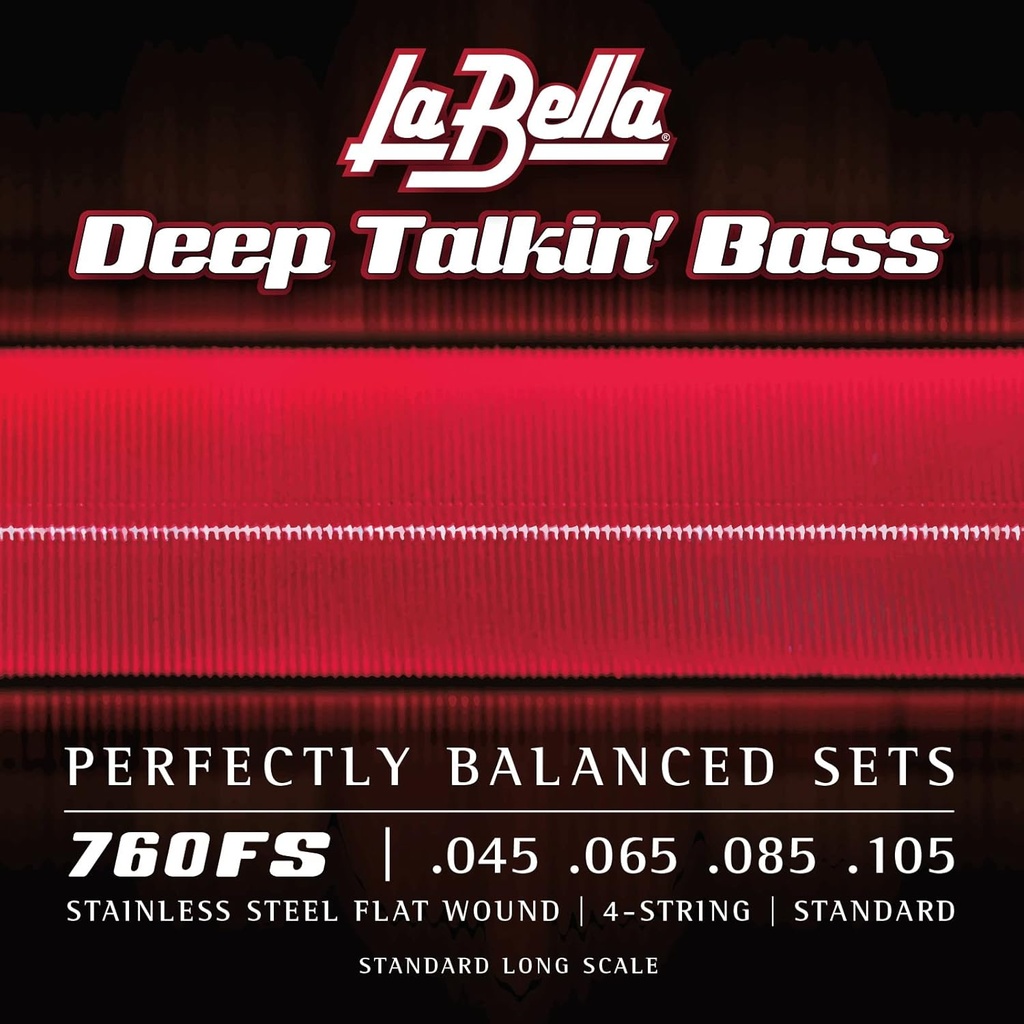 La Bella 760FS Flats, Bass Guitar 4-String