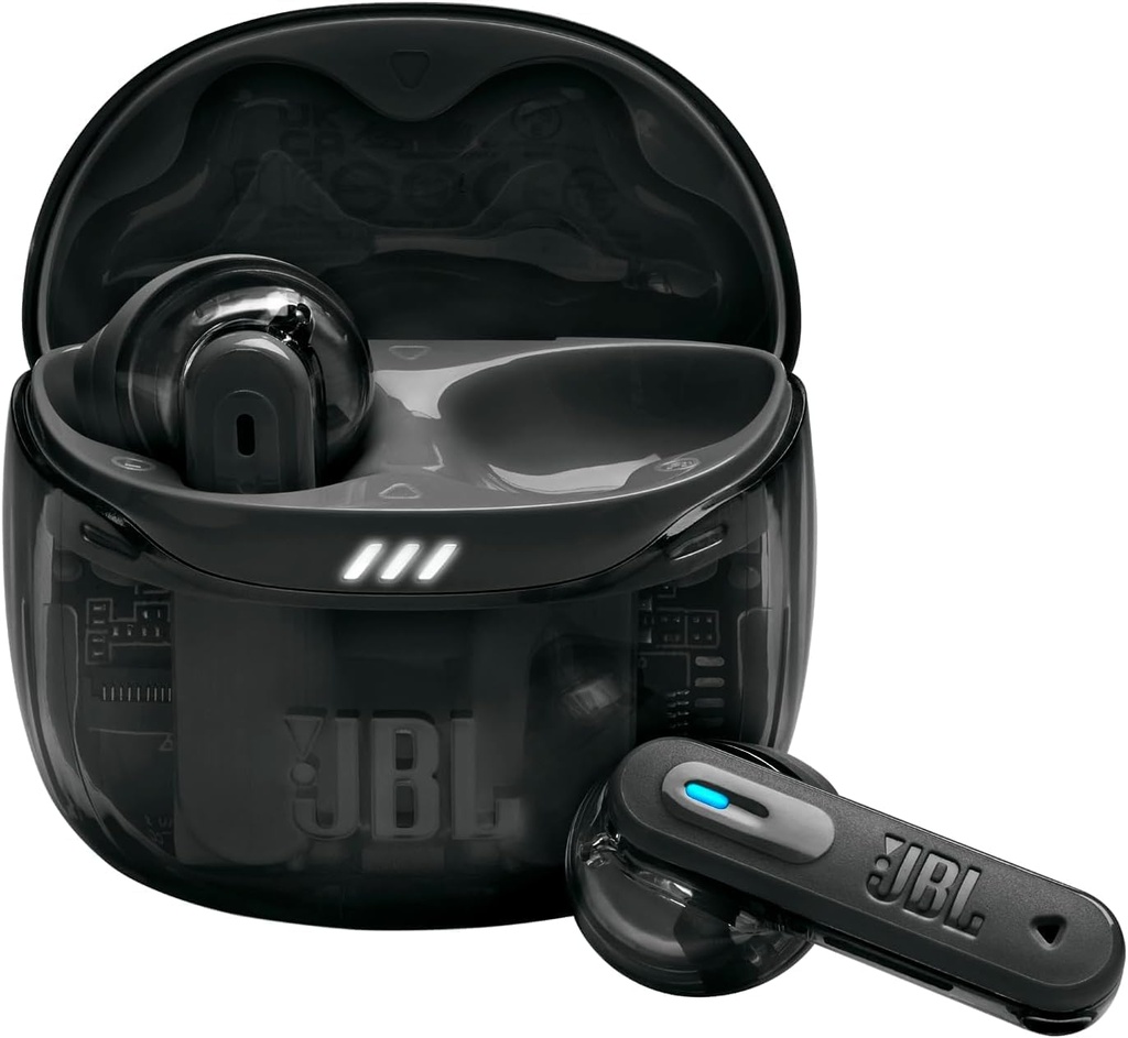 JBL Tune Flex 2 Ghost Black In-Ear Bluetooth Headphones