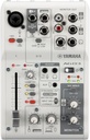 Yamaha AG03MK2 White 3-Channel Live Streaming Mixer