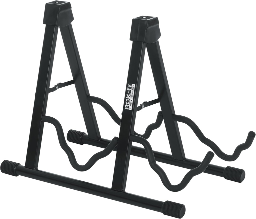 Rok-It RI-GTRAU2X A-Frame Double Guitar Stand