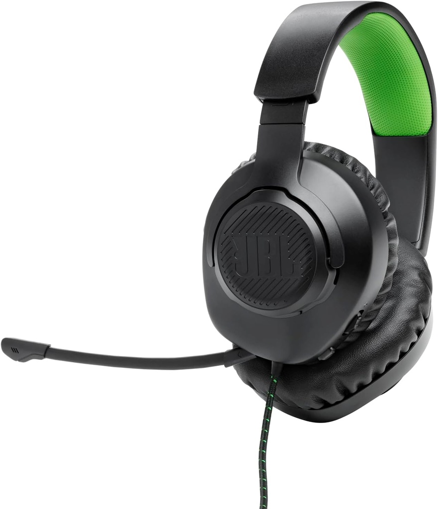 JBL Quantum 100X XBOX Wired Over-Ear Gaming Headphones (Black)