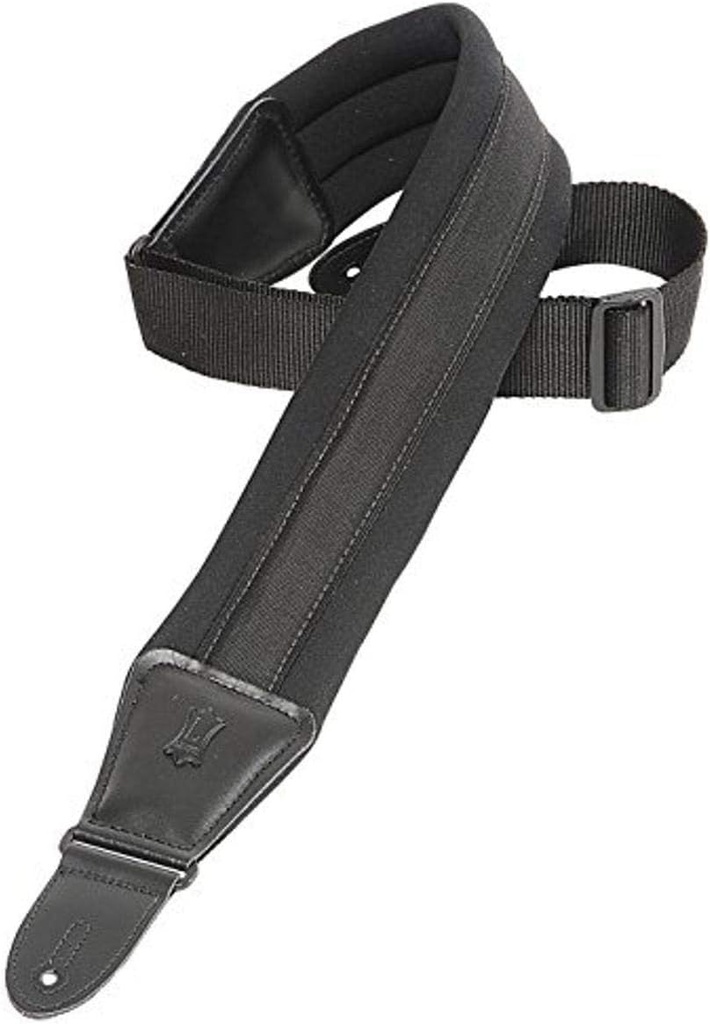 Levy's PM48NP3-BLK 3.25" Wide Neoprene Padded Guitar Strap