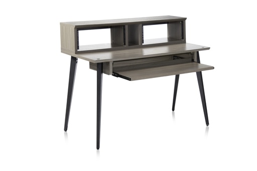 [GFW-ELITEDESK-GRY] Gator Elite Furniture Series Main Desk in Driftwood Grey