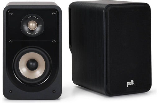 [ES15] Polk Signature Elite ES15 Bookshelf Speakers (Pair, Black)