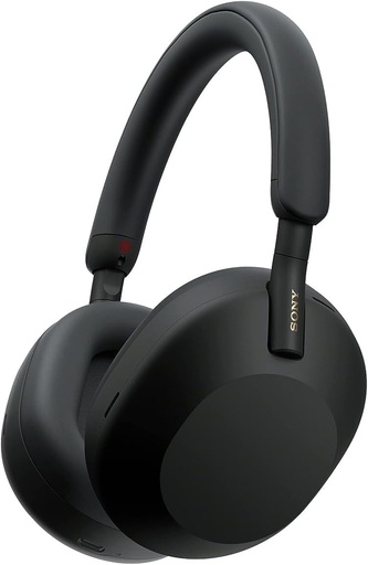 [WH1000XM5B] Sony WH-1000XM5 Over-Ear Wireless Noise Cancelling Headphones (Black)
