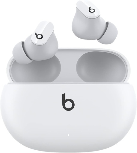 [Studio Buds White] Beats Studio Buds Wireless Noise Cancelling Earbuds (White)