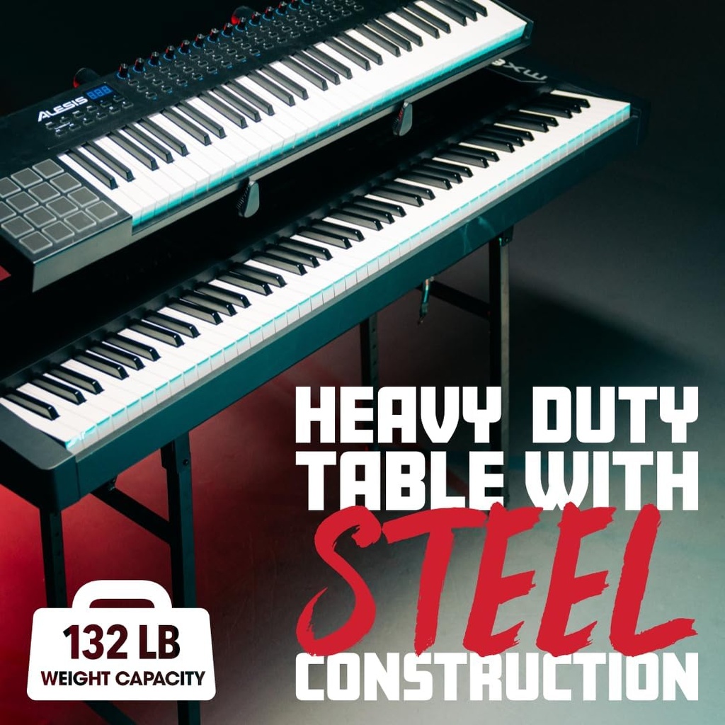 Gator GFW-UTILITY-TBL Heavy-Duty Table with Multi-Adjustable Extrusions and Built In Leveling Assist
