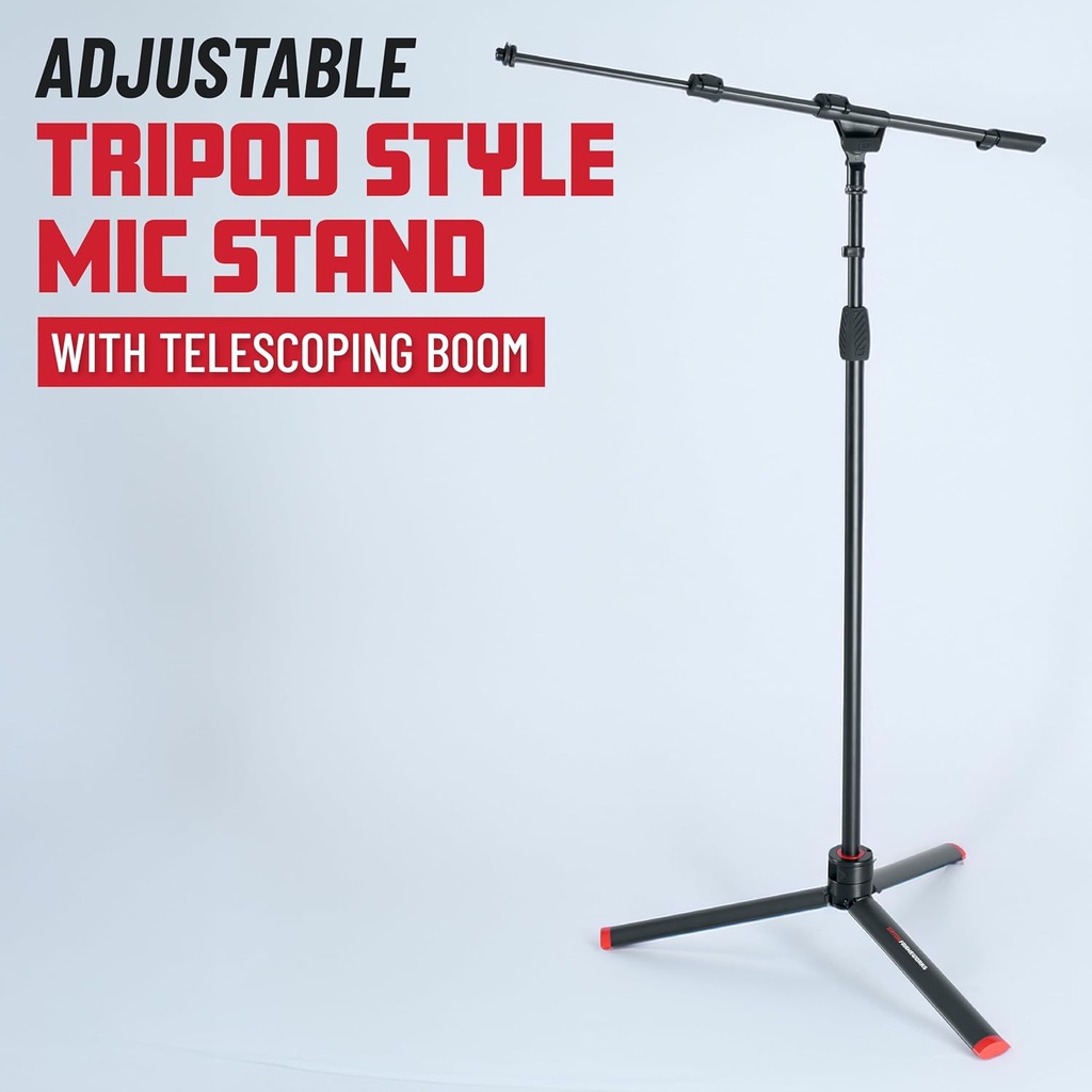 Gator Frameworks GFW-ID-MIC ID Series Tripod Mic Stand with Boom