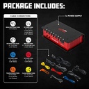 Gator GTR-PWR-8 Pedal Board Power Supply with 8 Isolated Outputs