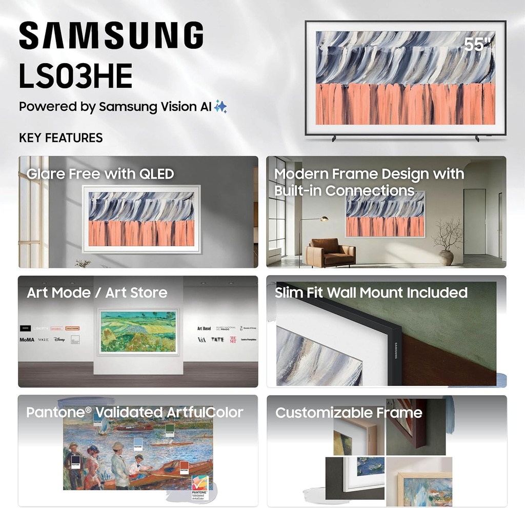 Samsung QN55LS03HE 55" Frame 4K Smart TV ***NO ONE CONNECT BOX***