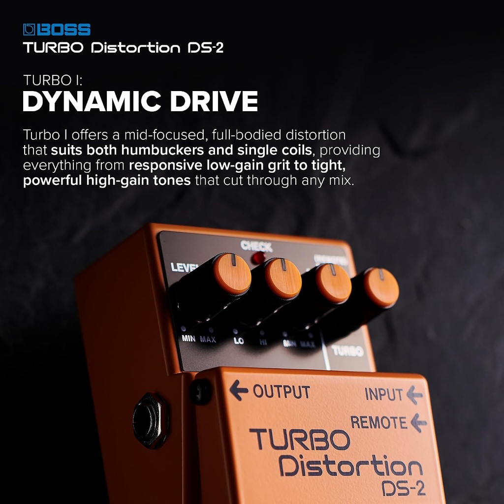 Boss DS-2 Turbo Distortion Pedal