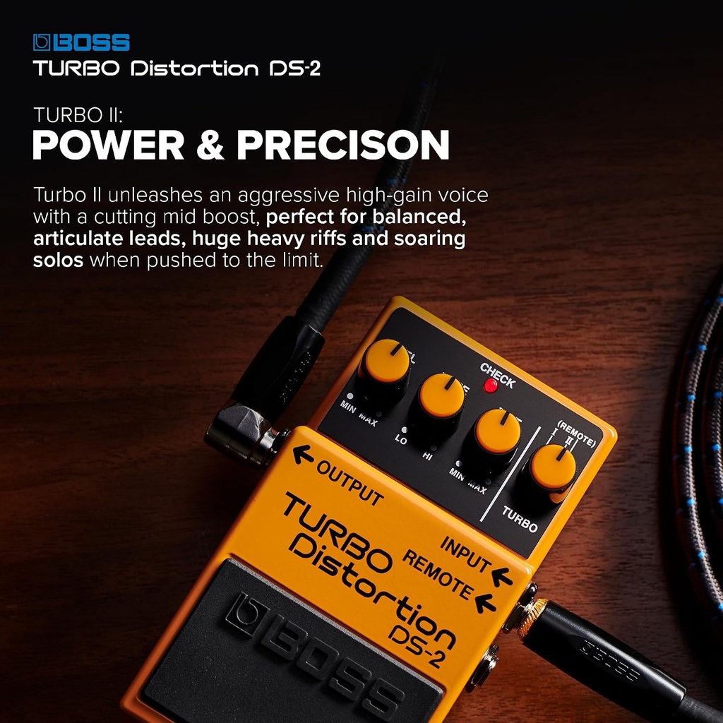 Boss DS-2 Turbo Distortion Pedal