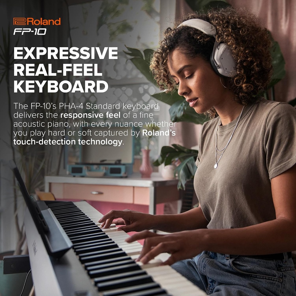 Roland FP-10 88-key Digital Keyboard with Bluetooth