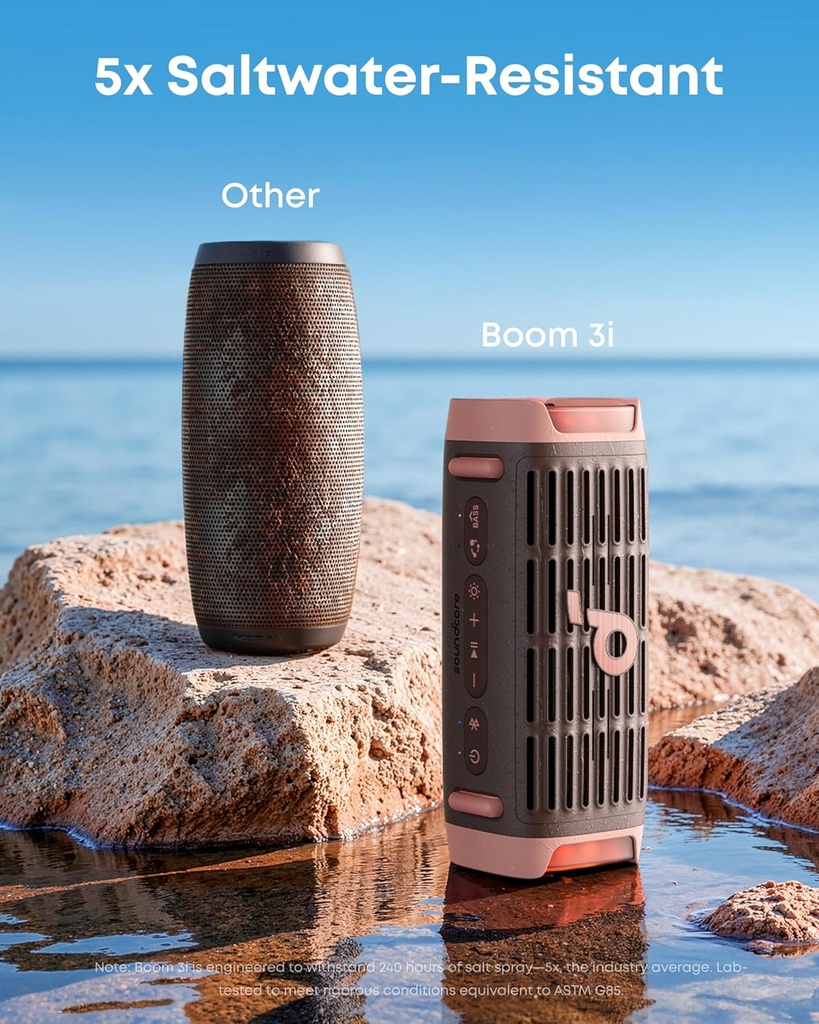 Soundcore Boom 3i Brown Bluetooth Speaker