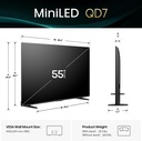 Hisense 55QD7QF 55" MiniLED ULED 4K Fire TV