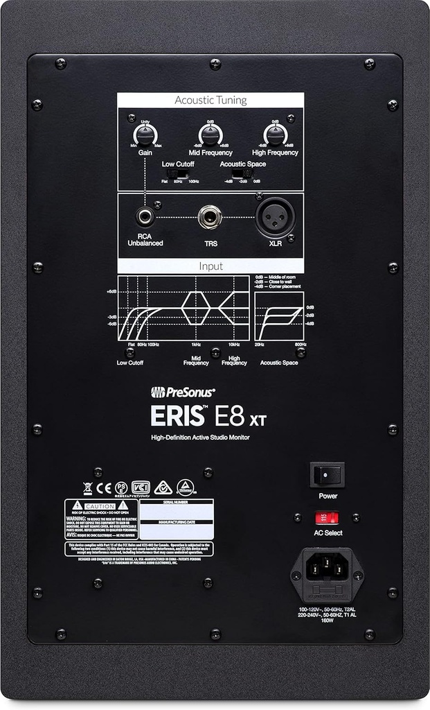 Presonus E8 XT 8" 2-Way Monitor w/ Wave Guide (Each)