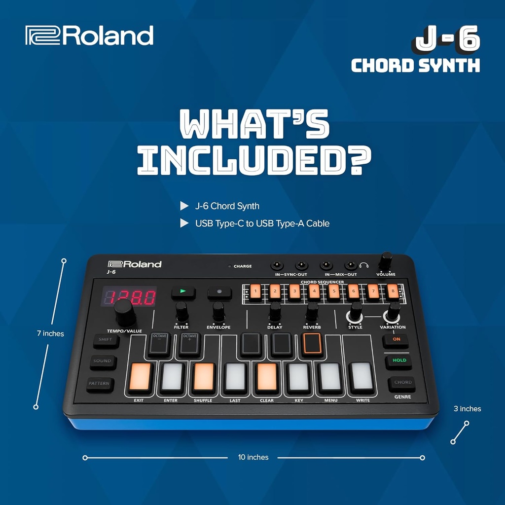 Roland J-6 AIRA Compact Chord Synthesizer