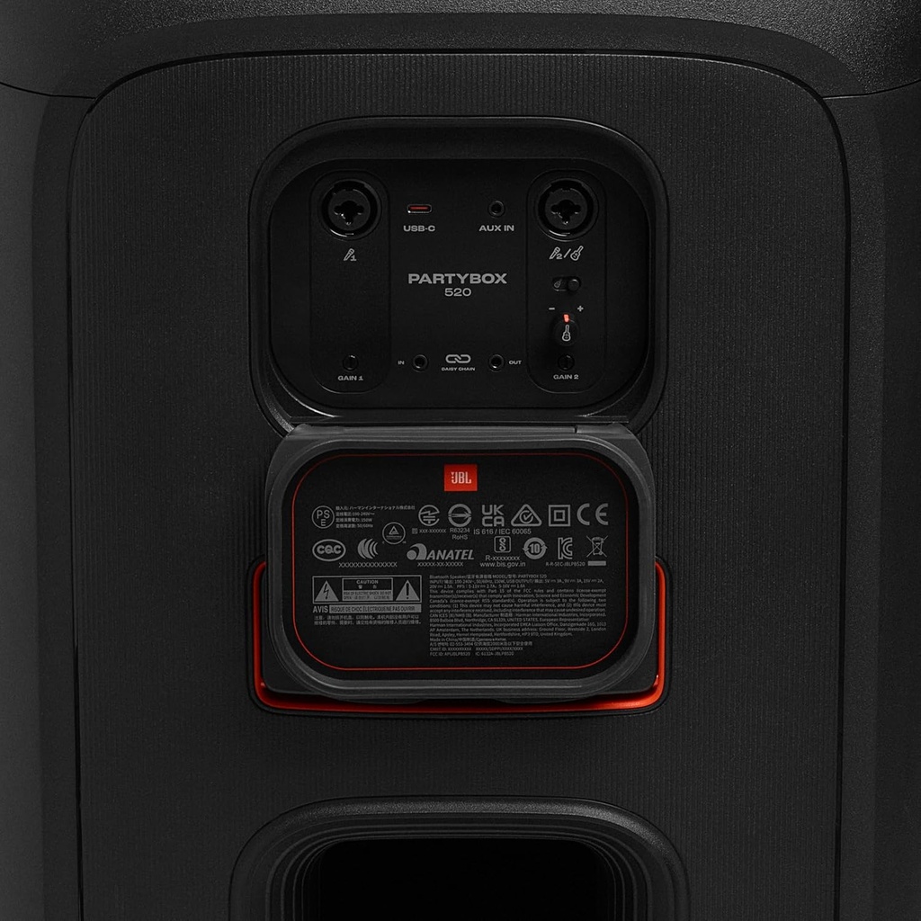 JBL Partybox 520 Portable Bluetooth Speaker