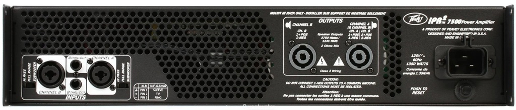 Peavey IPR-2 7500 Power Amp