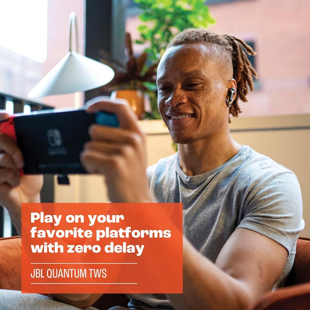 JBL Quantum TWS True Wireless Noise Cancelling Gaming Earbuds