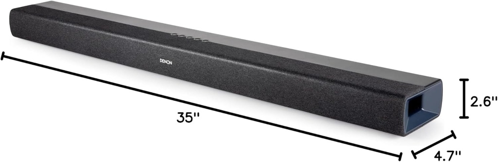 Denon DHTS218 2.0 Dolby Atmos Soundbar w/ Built-In Subwoofer