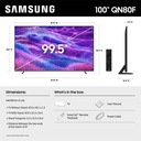 Samsung QN100QN80F 100" Neo QLED 4K up to 144Hz TV