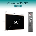 Hisense 55S7N 55" Canvas TV - Google Smart TV with Art Mode & Frame