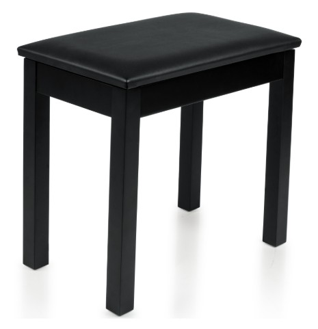 Gator GFW-KEYBENCH-WDBKS Wooden Black Bench w/ Flip Up Storage