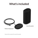 Sonos Play Mid-Sized Portable Speaker (Black)