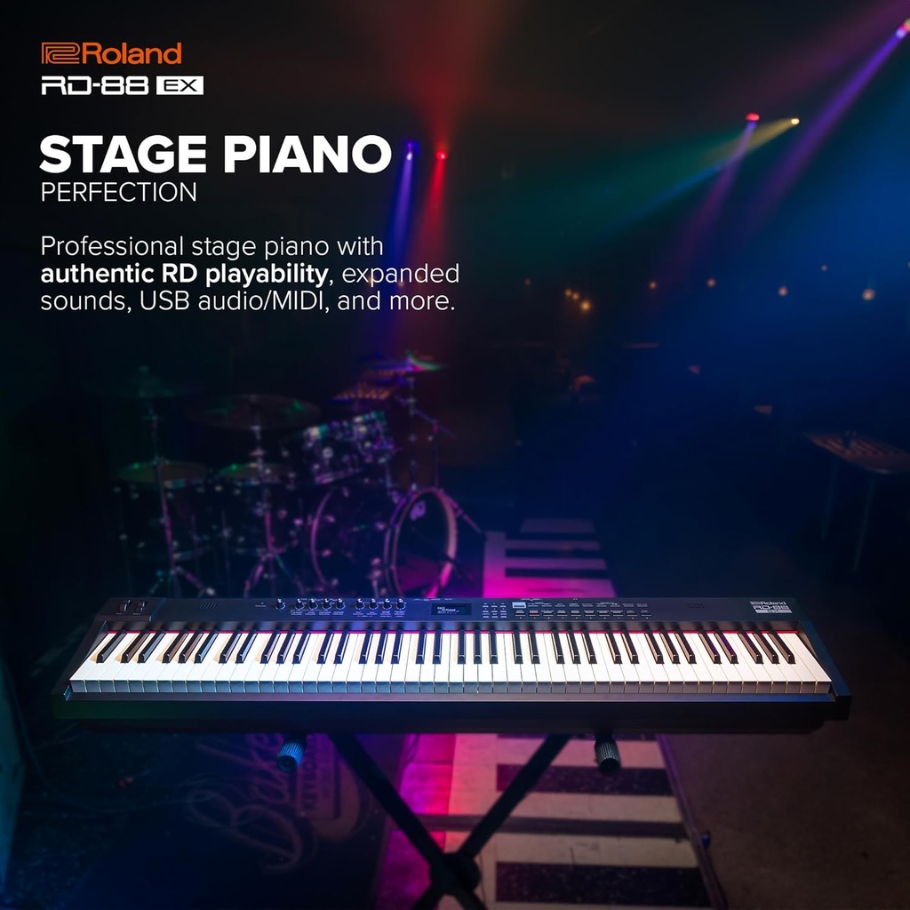 Roland RD-88 EX 88-Key Stage Keyboard with Ivory Feel