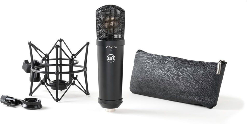 Warm Audio WA-87jr Black Studio Vocal Microphone