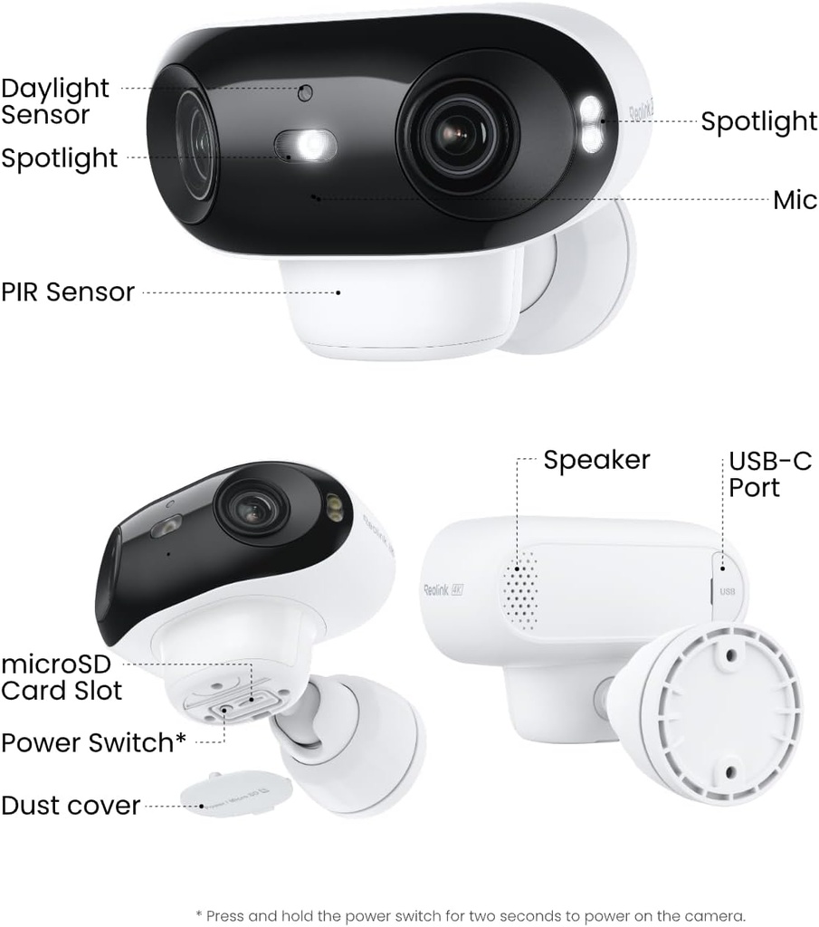 Reolink Argus 4 Pro 4K Outdoor Wireless Camera