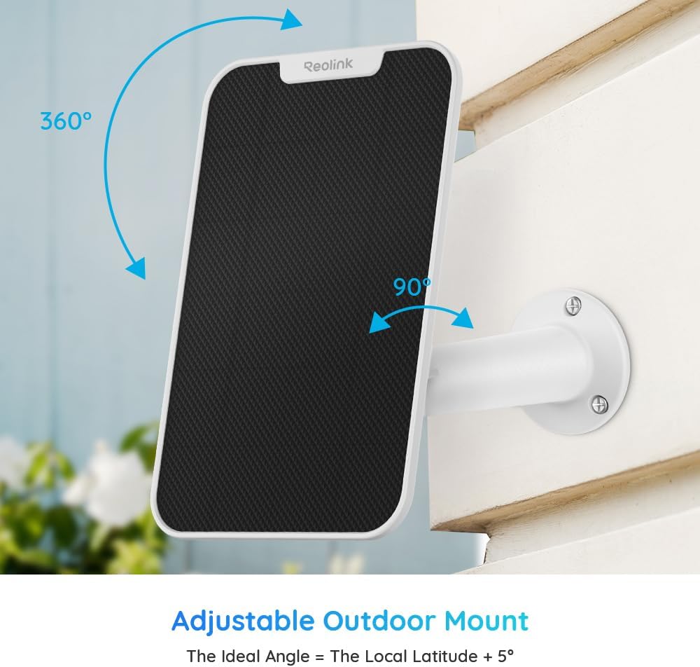 Reolink 3-Watt Solar Panel (White)