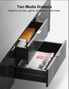 ErgoAV ERFFL4-01BB Black TV Stand