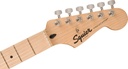 Squier Electric Guitar, Black, Maple Fingerboard, Black Pickguard