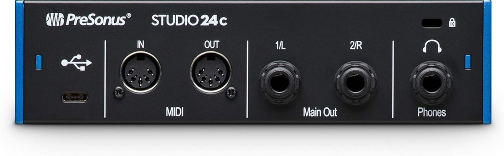 Presonus Studio 24c 24-bit 192 KHZ Audio Interface