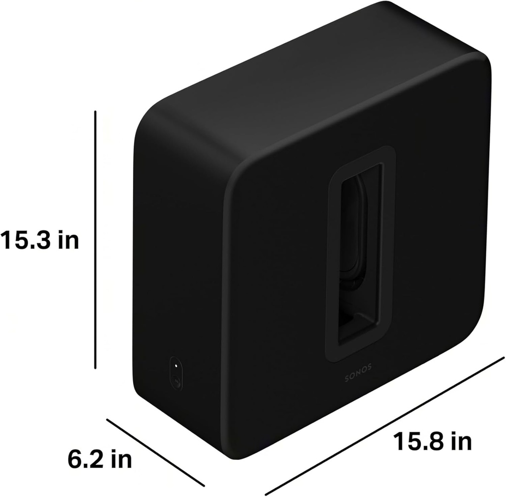 Sonos G4 Wireless Subwoofer (Matte Black)