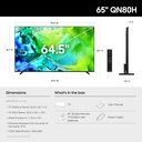 Samsung QN65QN80H 65" 144Hz Neo QLED 4K Smart TV