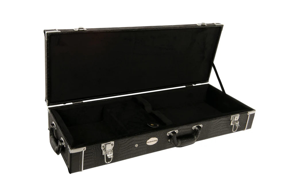 Kala HC-UB Rectangular U-Bass Hardcase, Diamond Black