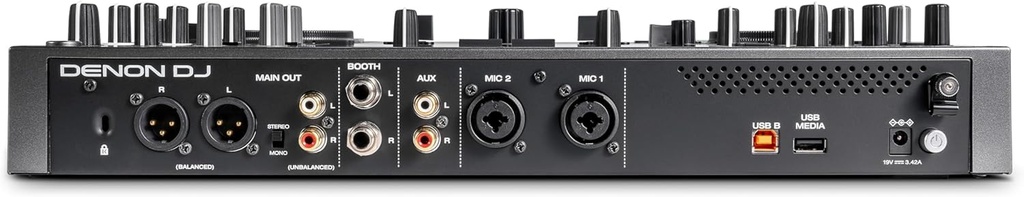 Denon DJ PRIME GO+ Portable DJ Controller and Mixer