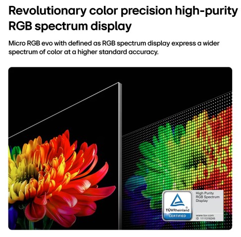 LG 86MRGB95 86" Micro RGB evo A11 Gen3 HDR10 Pro 120Hz TV