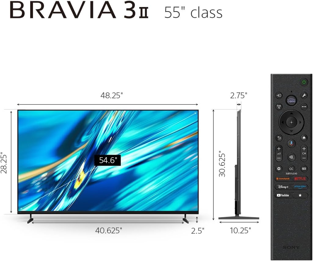 Sony K55XR30M2 BRAVIA 3 II 55" 4K 120Hz TV
