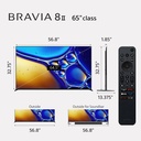 Sony K65XR80M2 65" 4K BRAVIA 8 OLED Google TV